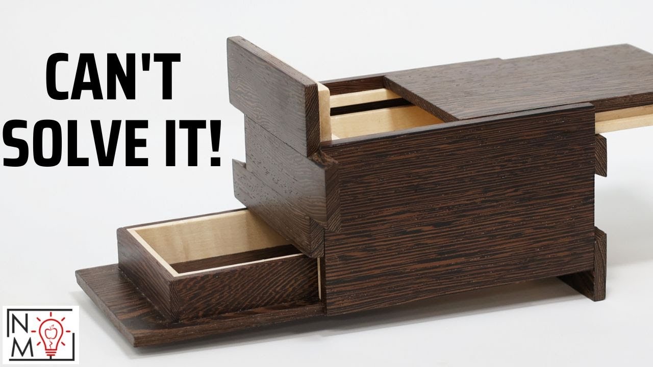 Make a CRAZY Wood Puzzle Box! | Step by Step Instructions - YouTube
