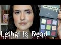 Lethal Cosmetics + Theresa Is Dead LETHAL IS DEAD Collection | Swatches, Tutorial + Review