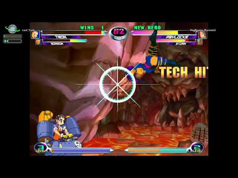 MvC2: Romneto - Psylocke Tech Hit then Kills 2 Characters .:4.3.25:.