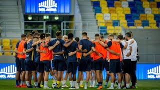 Pre-match training DAC-Dinamo Minsk