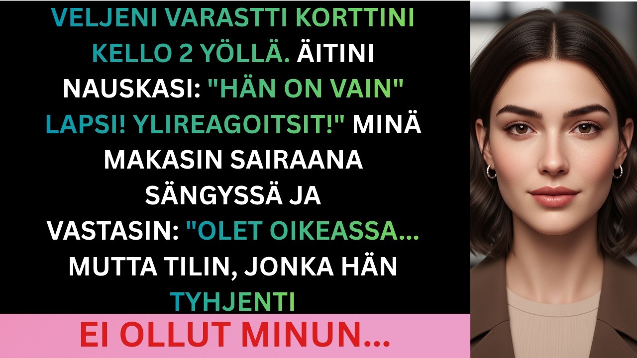 Istuin kipeänä sohvalla, kun puhelimeni alkoi räjähtää pankkihälytyksistä. Joku oli tyhjentänyt korttini 9 000 dollarilla. Se ei ollut mikä tahansa kortti – se oli rahastokortti, jonka piti pysyä...