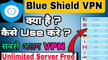 Blue Shield VPN App || How To Use Blue Shield VPN || Blue Shield VPN App Kaise Use Kare || Blue VPN