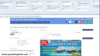 ClassAdsCom Easy Submitter Submits Your Job Ad to up to 500 Cities With Ease!