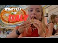 WHAT I EAT IN A WEEK IN ITALY- 🍕🍦🍔