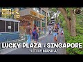 [4K]  Lucky Plaza, Singapore : Mall Walk Tour