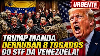 🚨EUA DERRUBAM 8 TOGADOS DO STF DA VENEZUELA! E O BRASIL?
