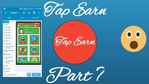 How to make professional earning app on sketchware. (Part 7)