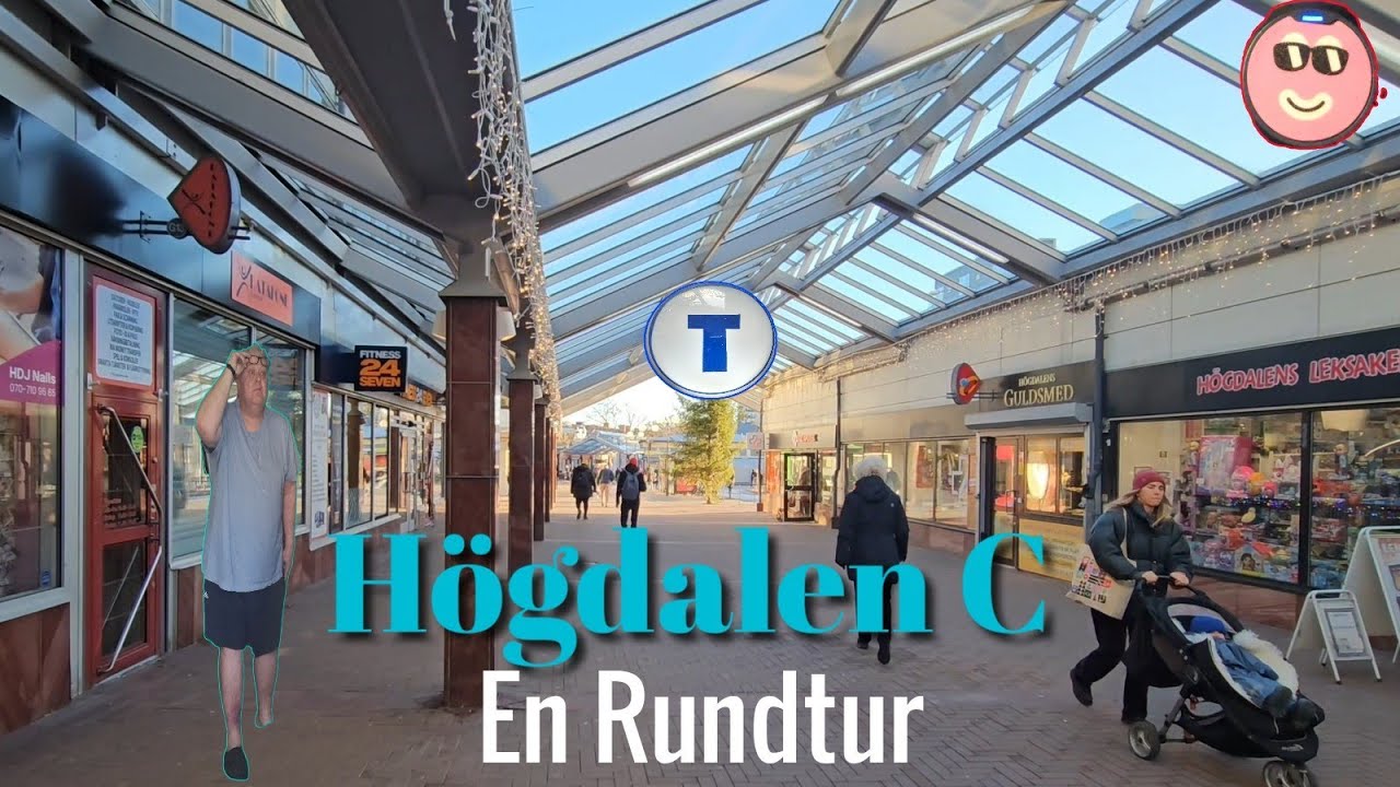 Högdalen En Rundtur Tunnelbana