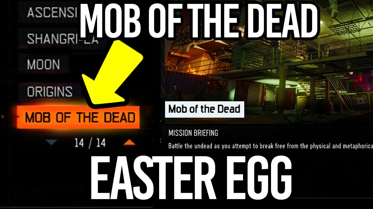Zombies Chronicles How To Get Mob Of The Dead Easter Egg Hidden Map Dlc 6 World Record Youtube