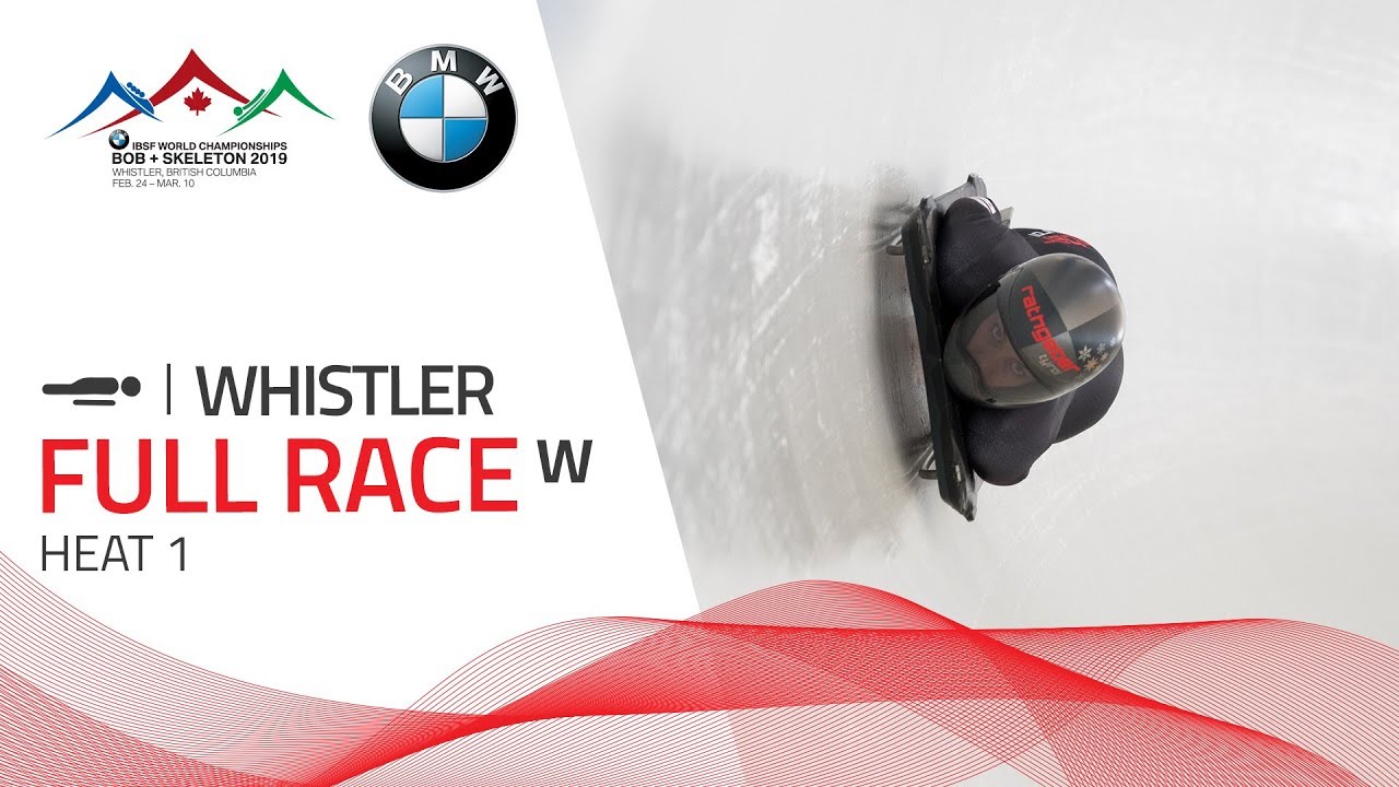 Whistler | BMW IBSF World Championships 2019 - Women's Skeleton Heat 1 | IBSF Official
