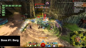 GW2 Bandit Trio Salvation Pass Raid (Druid PoV)