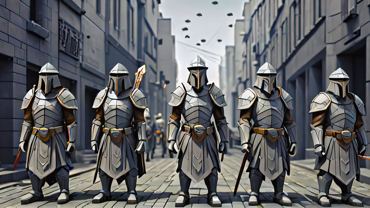 Blender with Stable Diffusion XL Tutorial - Polygon soldiers - YouTube