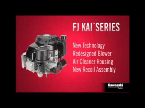 Video: Var tillverkas Kawasaki gräsklipparmotorer?