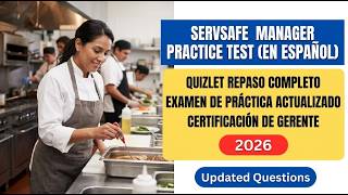 ServSafe Manager Practice Test en Español: Domina el Examen con esta Guía de Quizlet