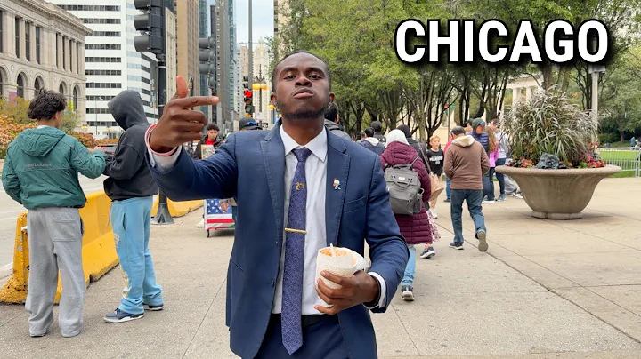 Chicago Fall Walk 🍂 Beautiful Saturday FALL Day Vibes | October 25, 2025 | 4K 60fps City Sounds