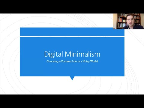 Faculty Forum Online: Digital Minimalism with Calvin Newport SM '06, PhD '09