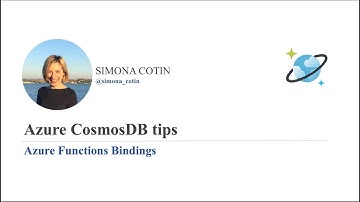 Azure Cosmos DB - Integrate with Azure Functions