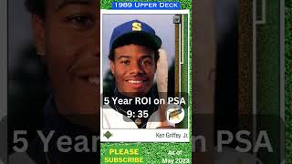 Ken Griffey Jr 1989 Upper Deck stats on PSA graded Baseball Cards