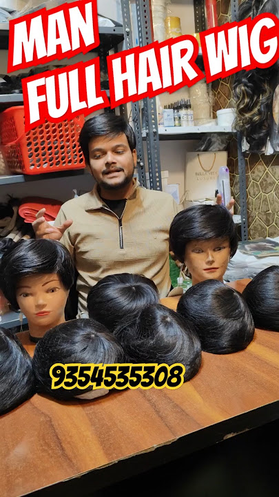 men full cap hair wig, #shorts #trending #manswig