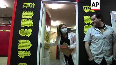 An interactive theater show that recently arrived in Detroit forces participants to use their brains