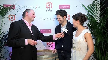 Miloš Karadaglić and Ksenija Sidorova at Classic FM Live