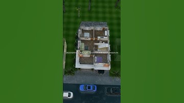 😍 Watch till the end 😍House construction animation phasing video #shorts