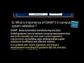 Computer System Validation (CSV) using GAMP-5 | Top 3 Questions & Answers