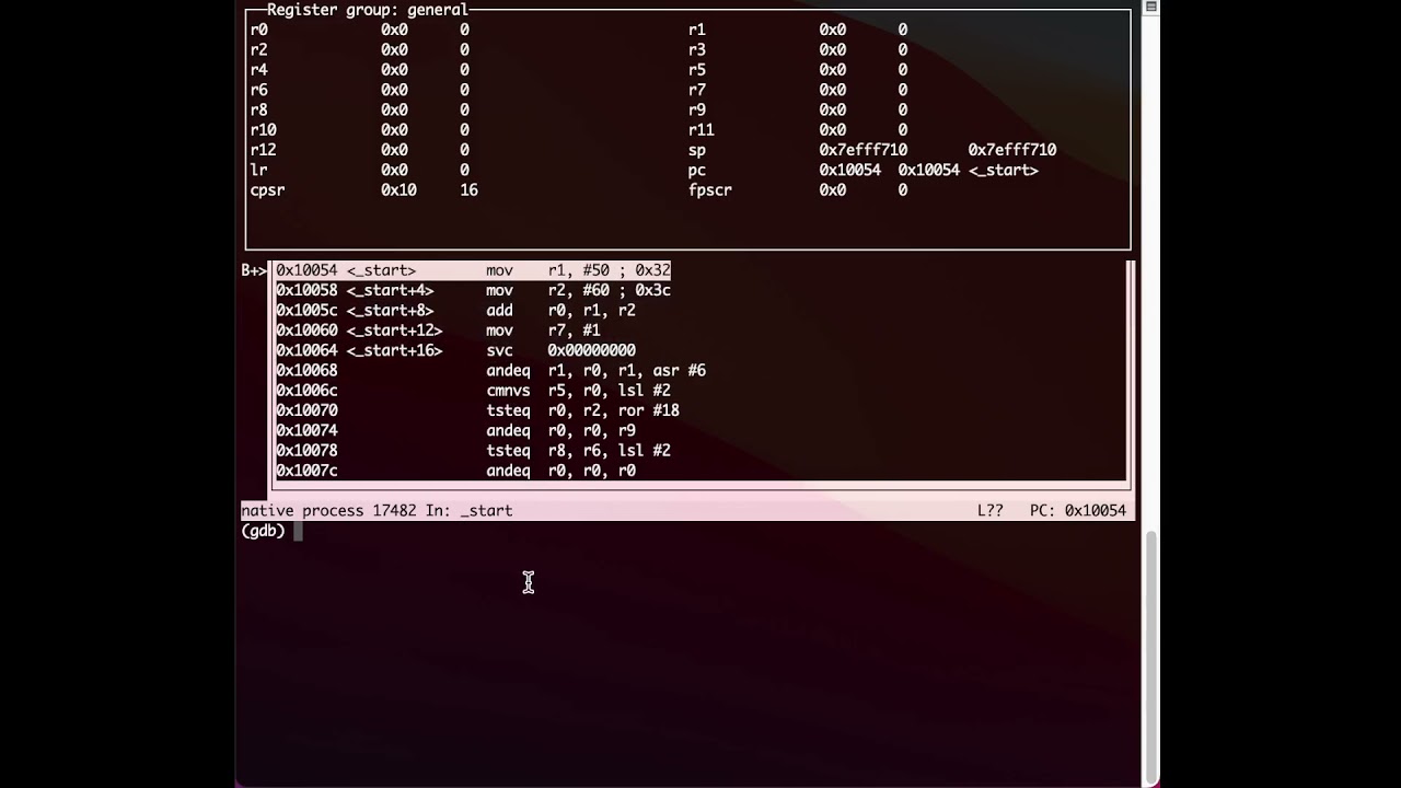 Assembly 2 - Debugging