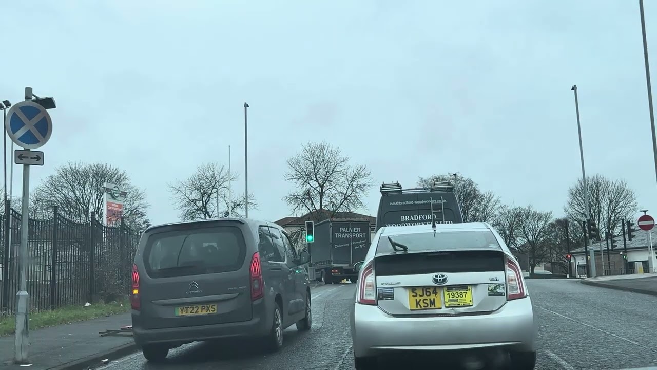 Forward planning and observations Thornbury test route Bradford 26.02.2026