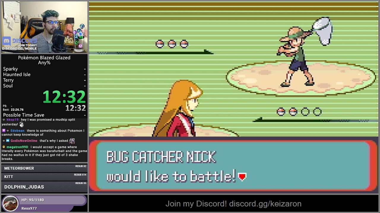 Pokemon Blazed Glazed Any Speedrun (72554 RTA) [Current World Record