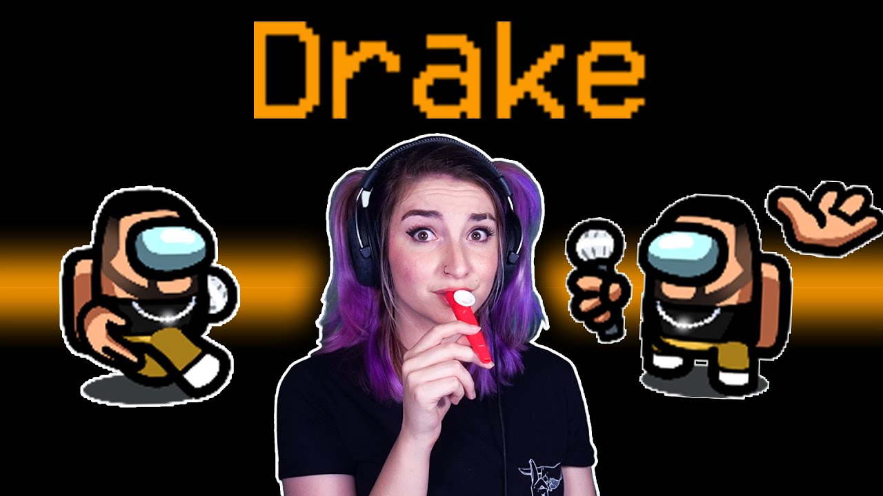 Becoming DRAKE to kill Crewmates?! [Among Us]