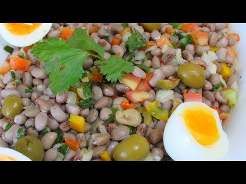 SALADA DE FEIJÃO A VINAGRETE REFRESCANTE E DELICIOSA