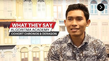 Algoritma Academy - Cohort Chronos & Deragon | Testimonials