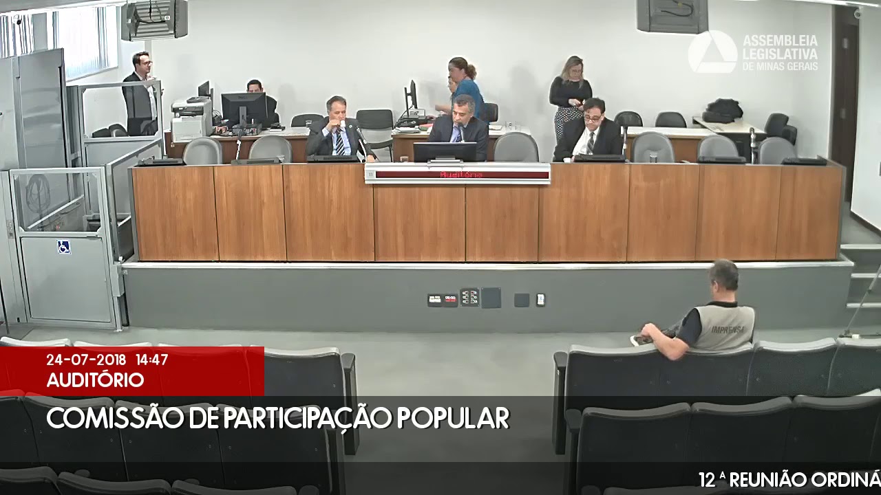 minas gerais aeropuerto 24/07/2018 14:30 - Comissão de Participação Popular
