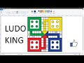 How to draw Ludo Board in MS Paint | Ludo Making Tutorial