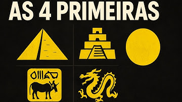 POR QUE SÓ ESSAS 4 VIRARAM AS PRIMEIRAS CIVILIZAÇÕES