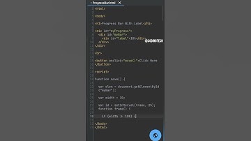 Creating Progress Bar in HTML, CSS and JS #progressbar