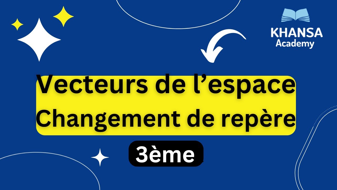 Vecteurs de l'espace (Exercice)