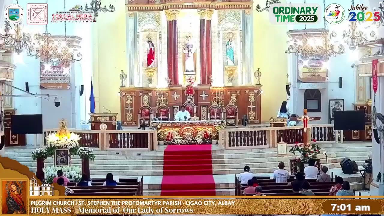 Holy Mass | Memorial of Our Lady of Sorrows