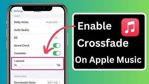 Crossfade apple music iphone 2023 || How to Enable Crossfade on iOS 17 ||