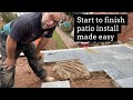 Easy setting levels for your patio slatetile leveling tips gardendesign