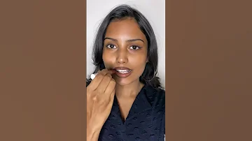 Nude lip tutorial on brown skin #shorts #youtubeshorts #youtubepartner