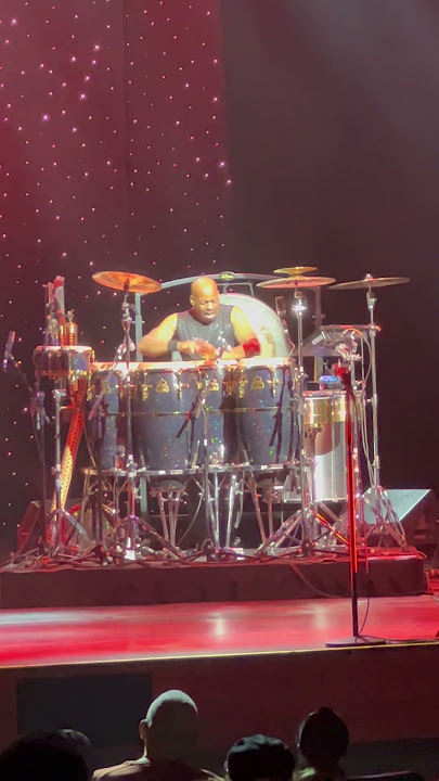 Amazing!🪘🔥🎵🎷Kenny G’s band #percussionist #artist Ron Powell  #concert #shorts