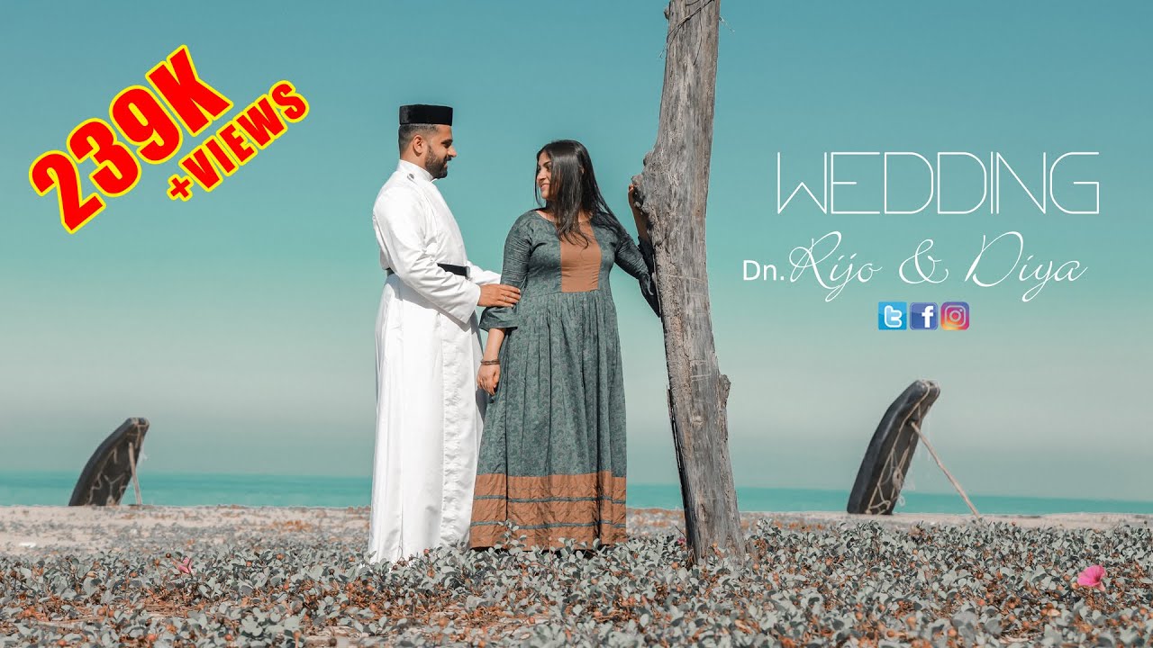 Dn. Rijo & Diya Wedding Highlights - YouTube
