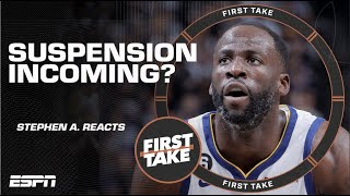 Stephen A.’s verdict on if Draymond Green should receive a suspension 🍿 | First Take