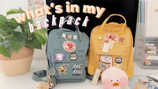 what's in my backpack | winter 2020