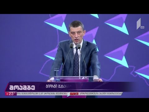 გიორგი გახარიას პარტიის დამფუძნებელი ყრილობა