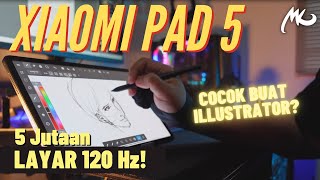 Xiaomi Pad 5 di mata Illustrator xiaomipad5