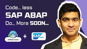 SAP ABAP and Microsoft GitHub Copilot #sap #github #copilot