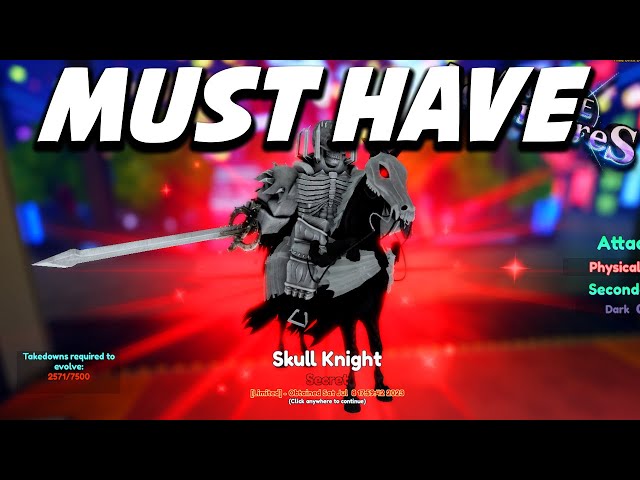 How To Get New Skull Knight Secret Limited Unit In Anime